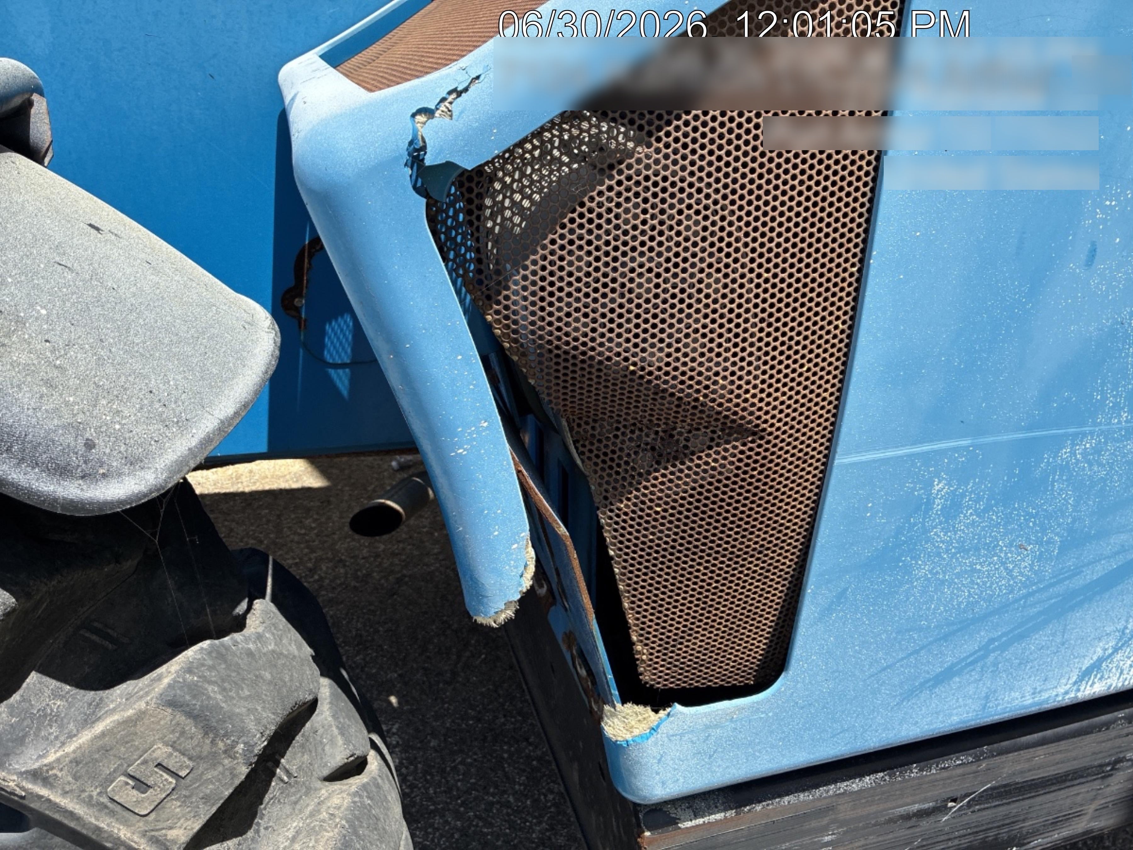 2017 Genie GTH-844 Genie GTH-844, Solid Tires, 60" carriage/forks, Open ROPS, Work Lights