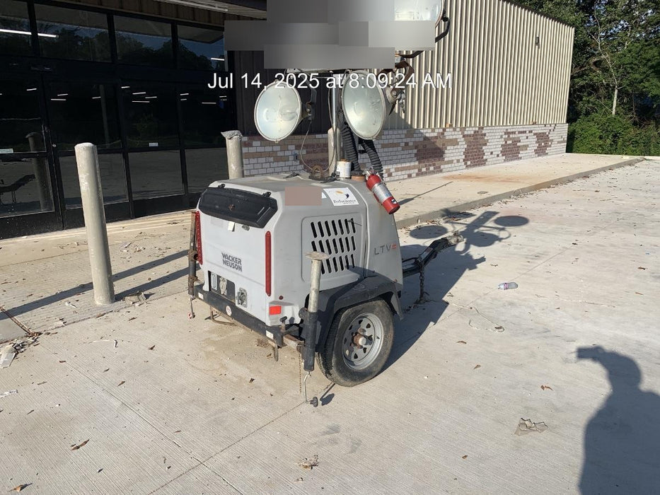 2019 Wacker Neuson LTV6L-MH Wacker Neuson LTV6L Mobile Light Tower w/Fuel Level Sensor Installed