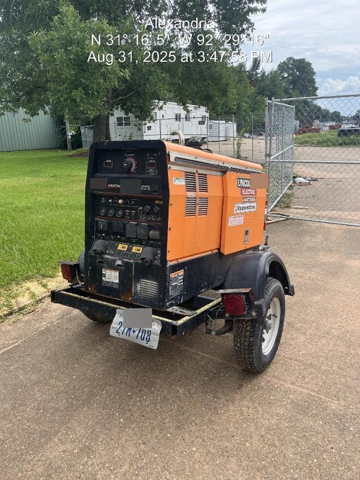 2021 Lincoln Electric Vantage 322 Vantage 322 Ready Pak 3 w/ Decals, ORANGE (includes trailer, cable rack, fender light kit) NO Telematics