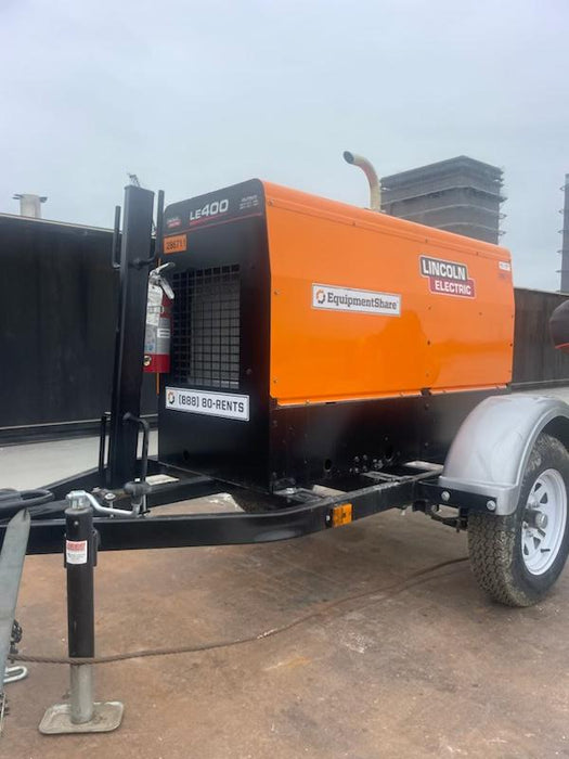 2022 Lincoln Electric LE400 Kubota V1505, Trlr, Cable Rack, Light Kit, ES Decals, T3