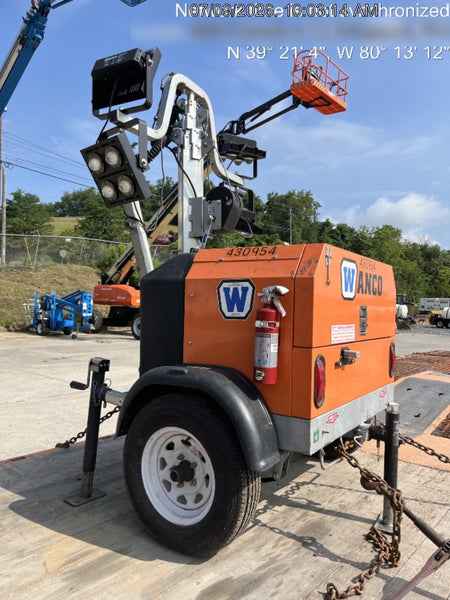 2024 Wanco WLTT-4MM4K Diesel, Deep Sea Controller, Shore Power Plug, Auto Start, (4) 350W LED Floodlights, 4kW Generator, 60 Gal Fuel Tank, 2" Ball, T3