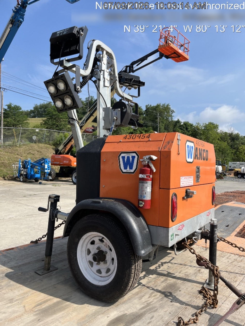 2024 Wanco WLTT-4MM4K Diesel, Deep Sea Controller, Shore Power Plug, Auto Start, (4) 350W LED Floodlights, 4kW Generator, 60 Gal Fuel Tank, 2" Ball, T3