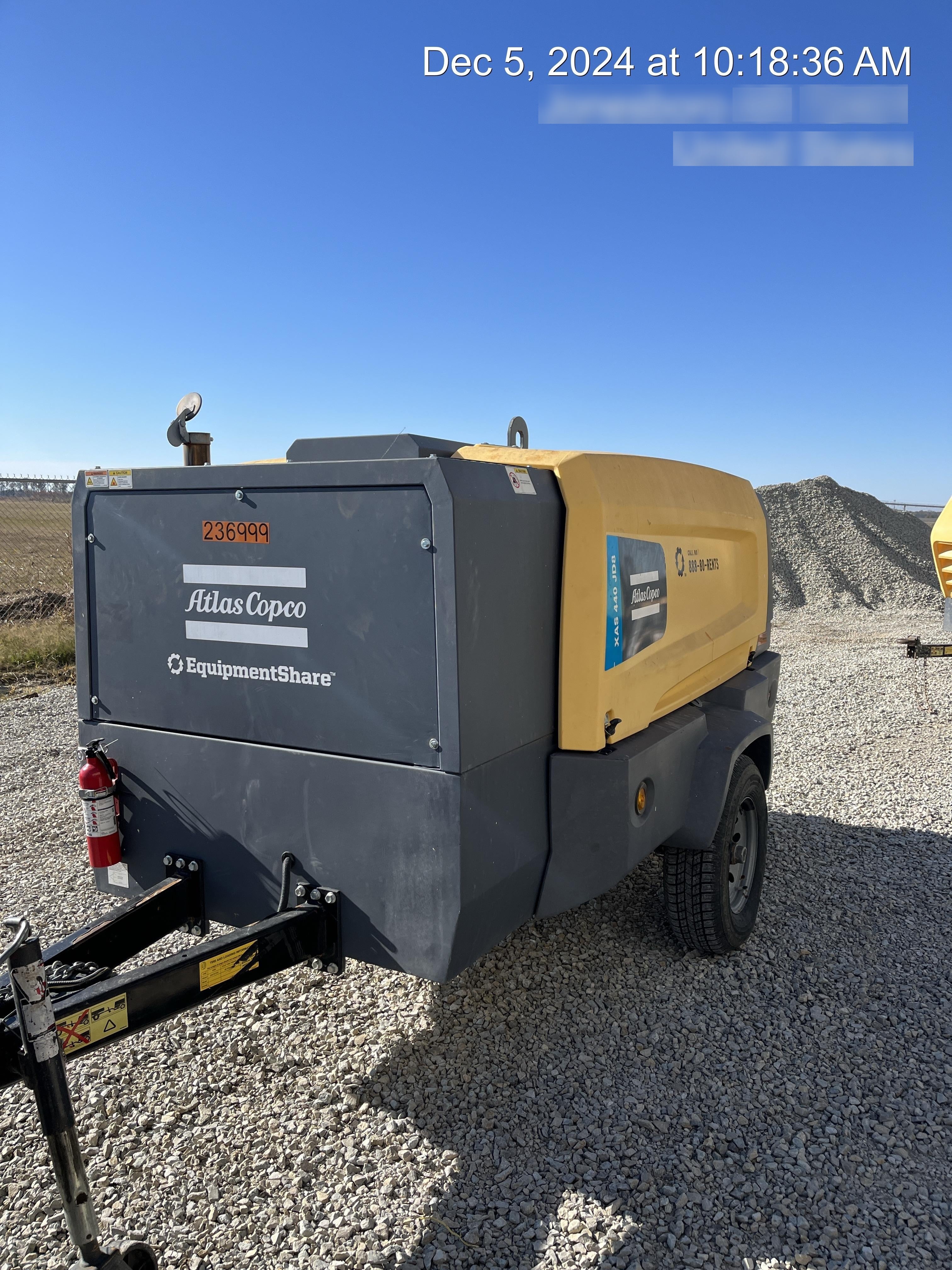 2022 ATLAS COPCO XAS440