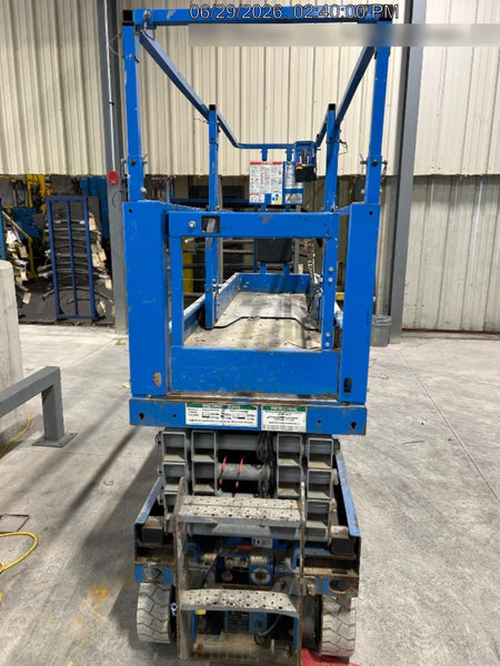 2020 Genie GS-1930 Solid Non Marking Tires, Beacon, Folding rails with half height swing gate