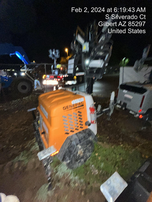 2023 Generac MLT2 Diesel, Flex Switch 120V Input, Powerzone Controller, (4) 320W LED Lights, 4kW Generator, 39.9 Gal Fuel Tank, 2" Ball, T3