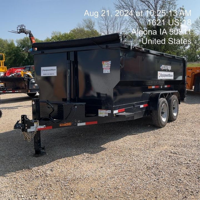 2024 TEXAS PRIDE TRAILERS DT714416KBP