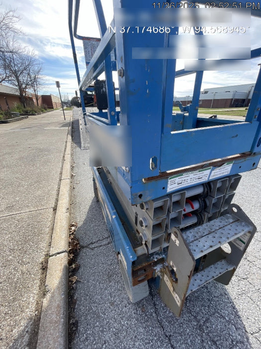 2020 Genie GS-1930 Solid Non Marking Tires, Beacon, Folding rails with half height swing gate
