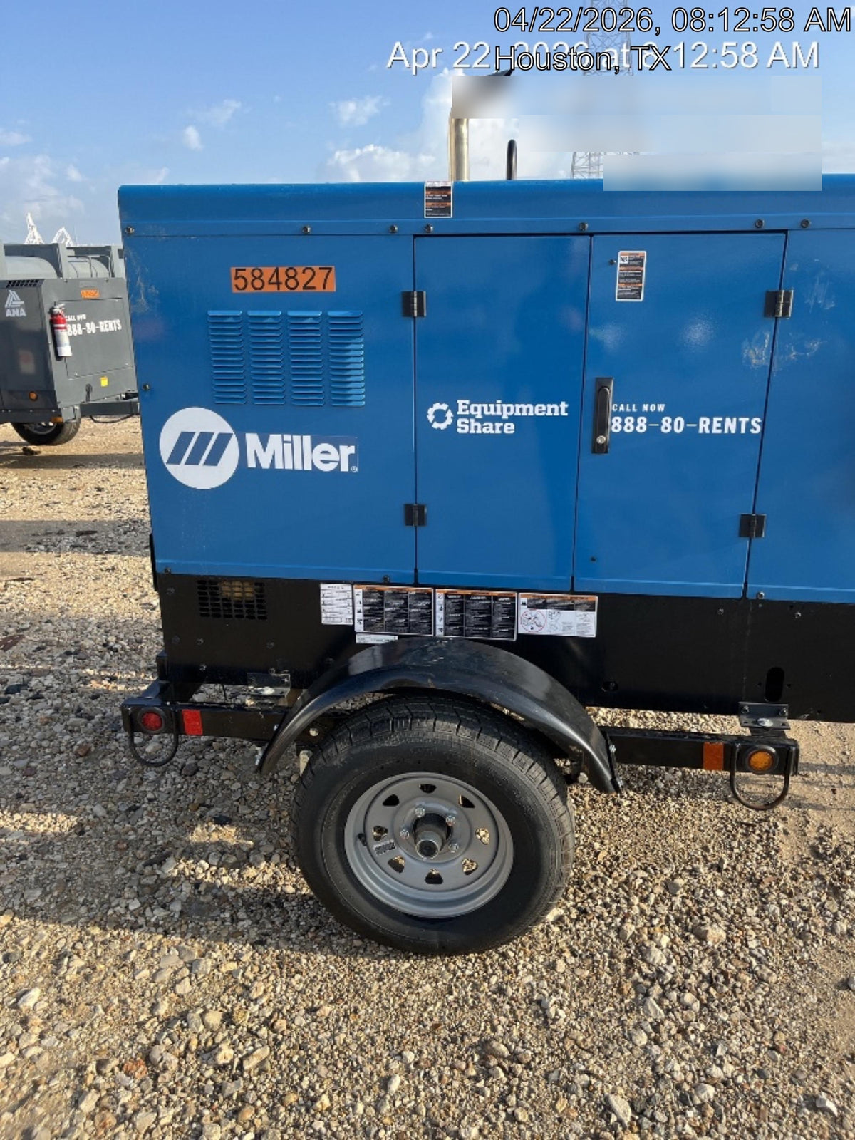 2025 MILLER ELECTRIC BIG BLUE 500