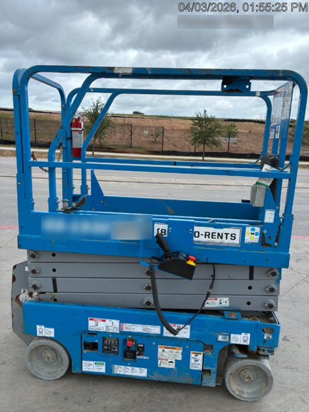 2019 Genie GS-1930 Fixed rails with chain Entry