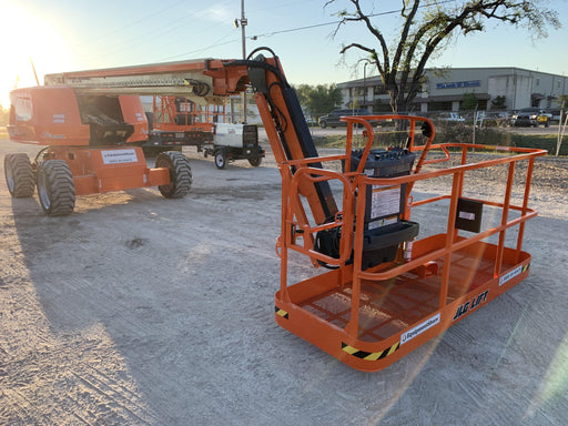 2020 JLG 660SJ ANSI, Deutz Diesel, 4wd, FF Tires, Inward Self Closing Gate, Tool Tray, Beacon, 7.5kW Generator