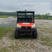 2022 Kubota RTV-X1140W-H Plastic Canopy, Windshield Acrylic Clear, LED Strobe Light, Wire Harness Kit, Back up Alarm