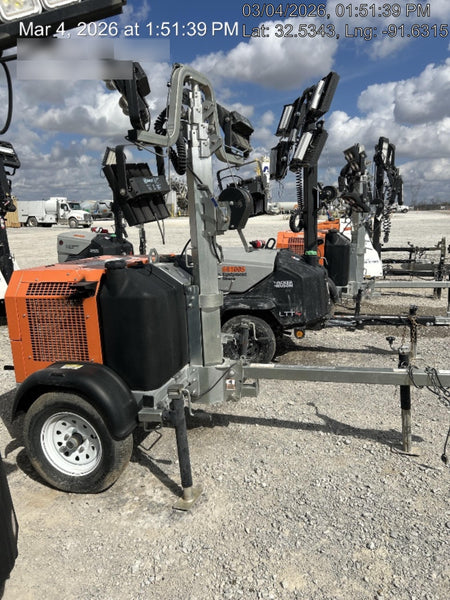 2024 Wanco WLTT-4MM4K Diesel, Deep Sea Controller, Shore Power Plug, Auto Start, (4) 350W LED Floodlights, 4kW Generator, 60 Gal Fuel Tank, 2" Ball, T3
