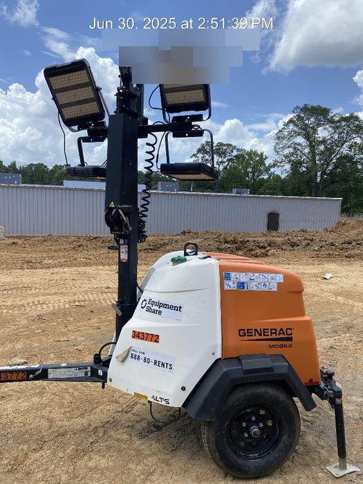 2023 Generac MLT2 Diesel, Flex Switch 120V Input, Powerzone Controller, (4) 320W LED Lights, 4kW Generator, 39.9 Gal Fuel Tank, 2" Ball, T3