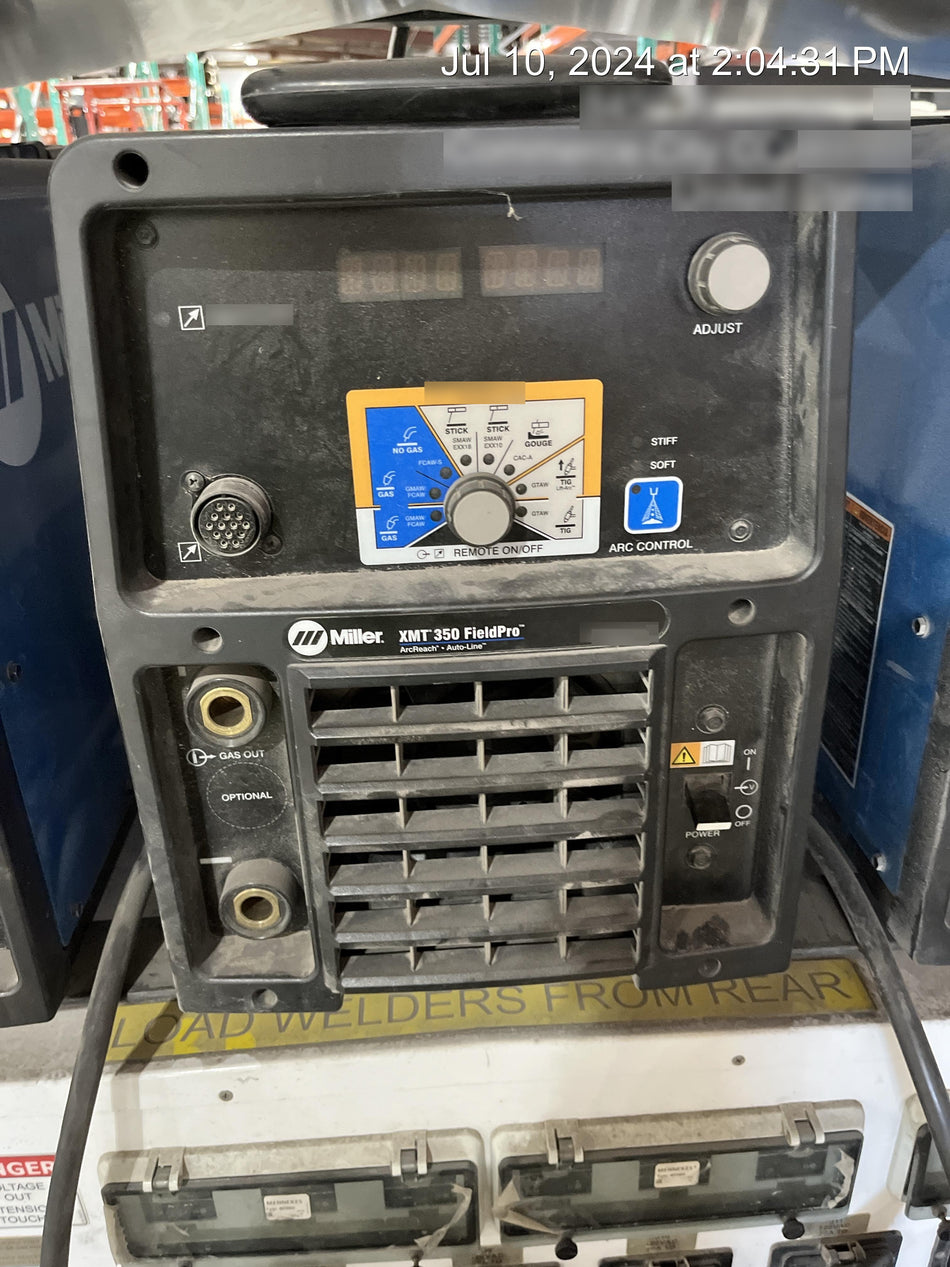 2021 MILLER ELECTRIC XMT 350