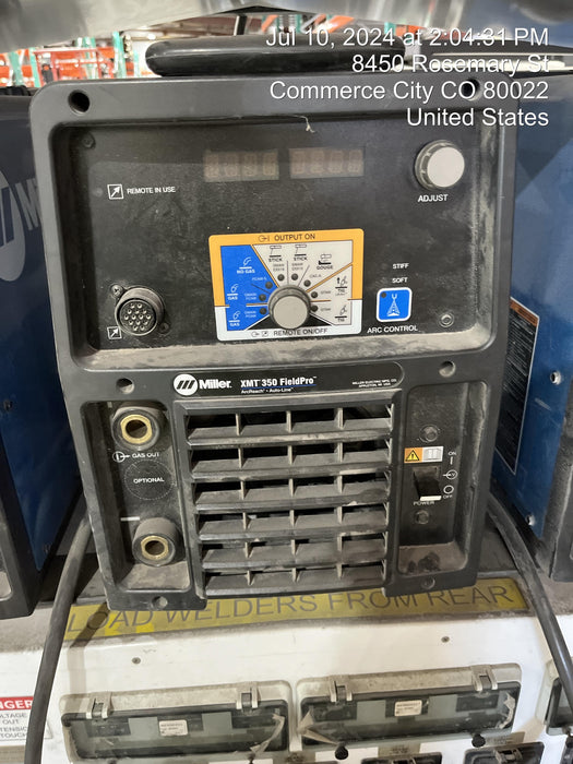 2021 MILLER ELECTRIC XMT 350