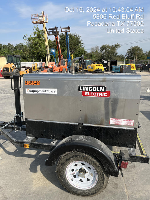 2024 Lincoln Electric LE400 Kubota V1505, Trlr, Cable Rack, Light Kit, ES Decals, T3