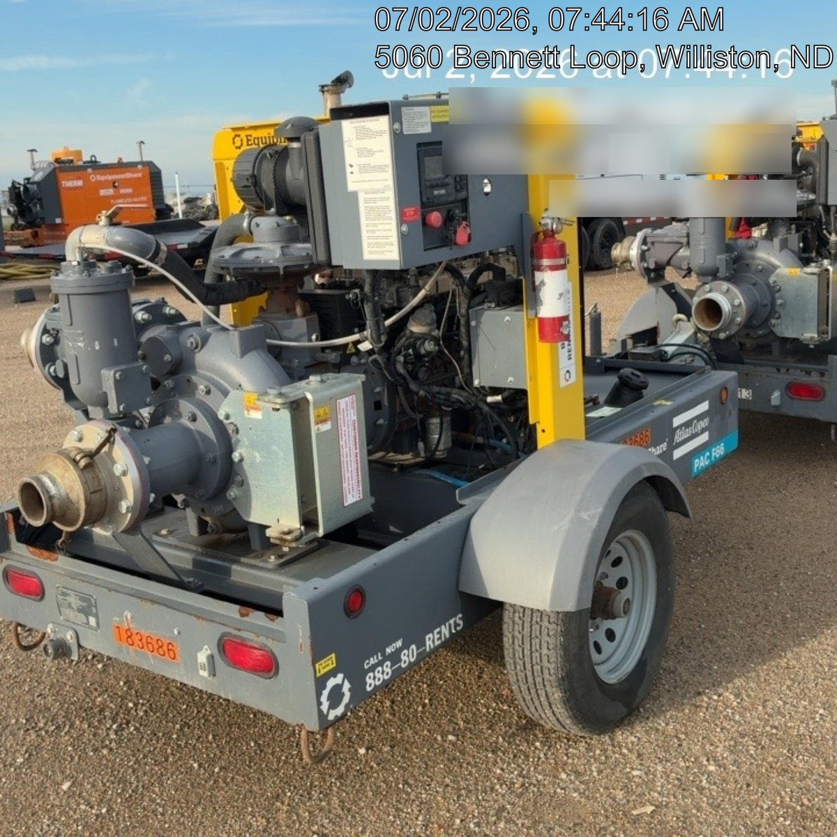 2022 ATLAS COPCO PAC F66 KD