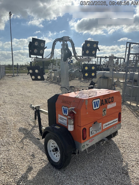 2024 Wanco WLTT-4MM4K Diesel, Deep Sea Controller, Shore Power Plug, Auto Start, (4) 350W LED Floodlights, 4kW Generator, 60 Gal Fuel Tank, 2" Ball, T3