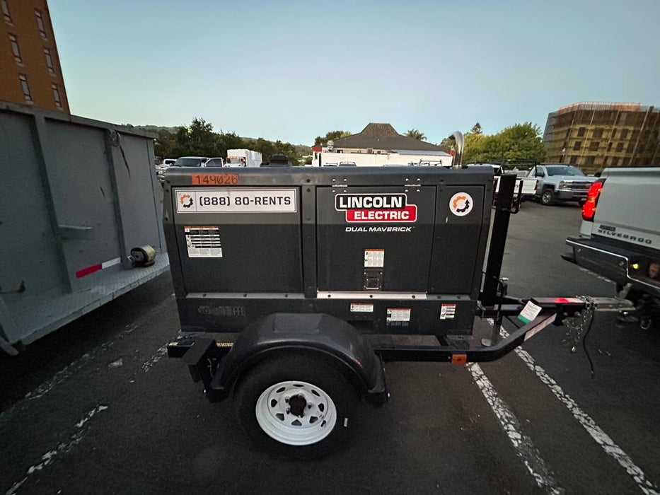 2021 Lincoln Electric Dual Maverick 200/200X Ready Pak 3 (includes trailer, cable rack, fender light kit)