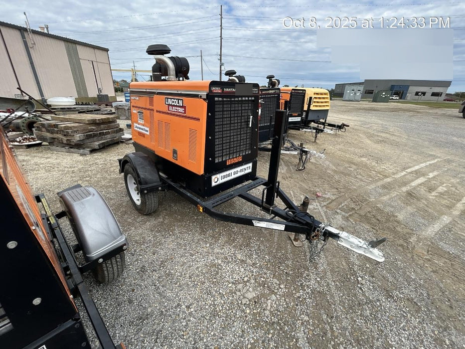 2021 Lincoln Electric Vantage 549X Ready Pak 3, ORANGE (includes trailer, cable rack, fender light kit)