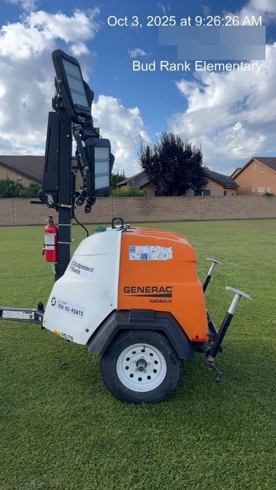 2023 Generac MLT2 Diesel, Flex Switch 120V Input, Powerzone Controller, (4) 320W LED Lights, 4kW Generator, 39.9 Gal Fuel Tank, 2" Ball, T3
