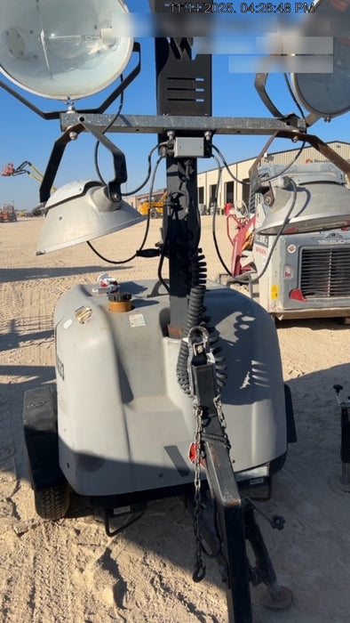 2018 Wacker Neuson LTV6L-MH LTV6L Mobile Light Tower w/Fuel Level Sensor Installed