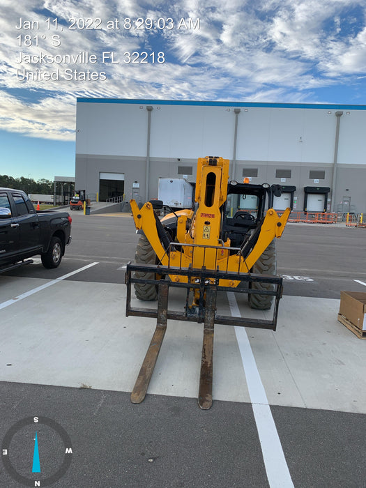 2020 JCB 510-56 Canopy, Solid Tires, Work Lights, Beacon, Aux Hydraulics, Back up Alarm, Lifting Eye, ES Decals
