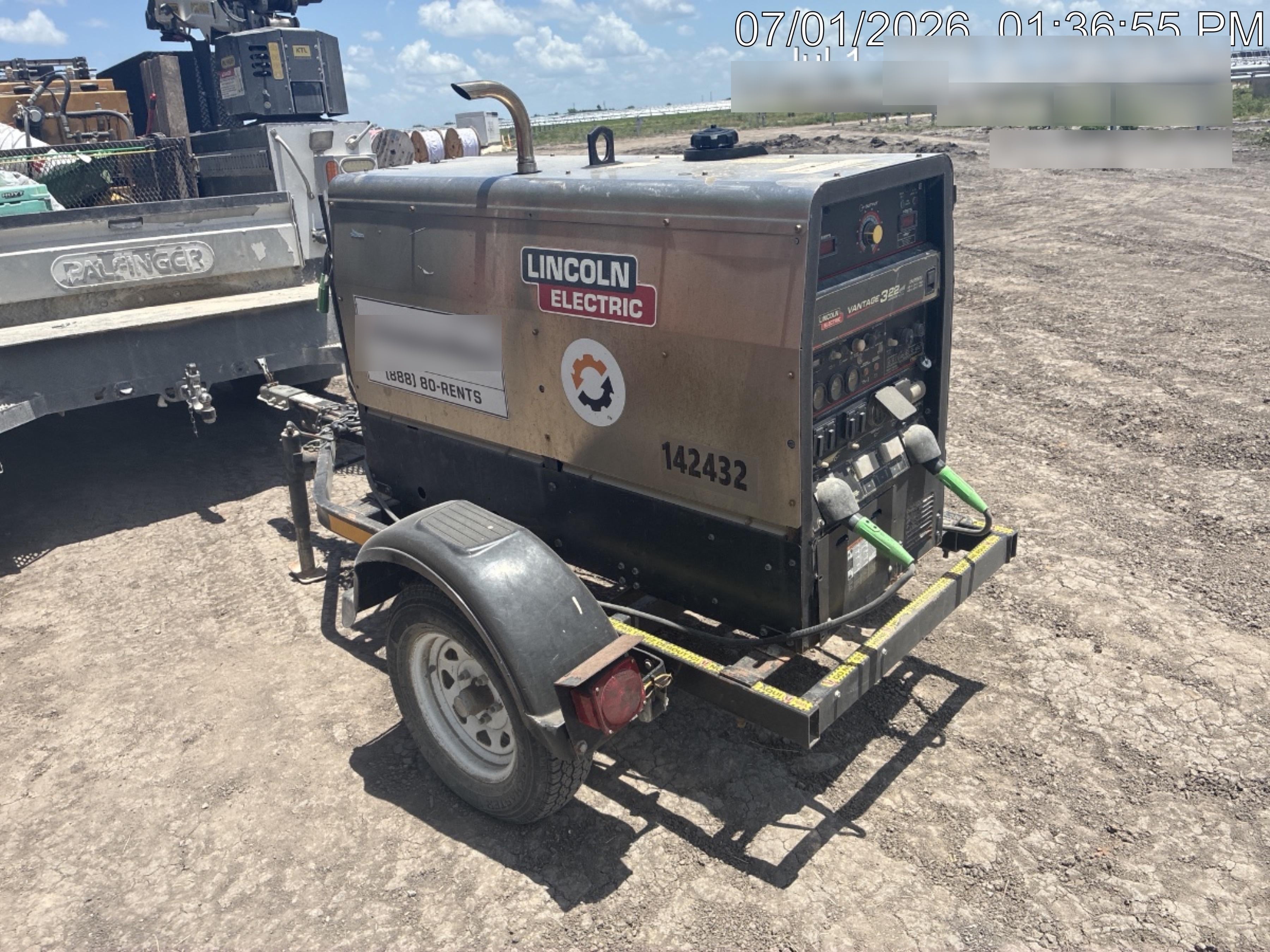 2021 Lincoln Electric Vantage 322 Ready Pak 3