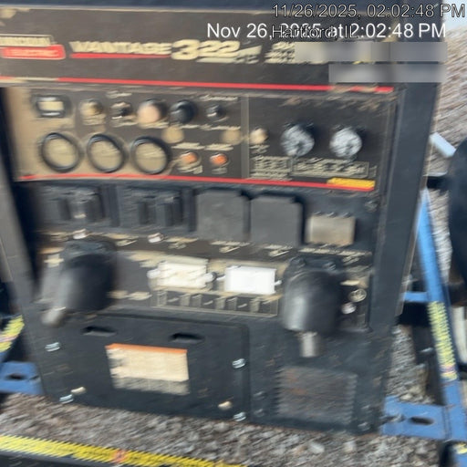 2019 Lincoln Electric Vantage 322 Welder Ready-Pak 3, Two wheel trailer, Fender and Light kit, Cable Rack