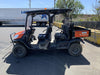 2020 Kubota RTV-X1140W-H Canopy, 4-Seater, Diesel, Windshield Acrylic Clear, Strobe Light, Backup Alarm