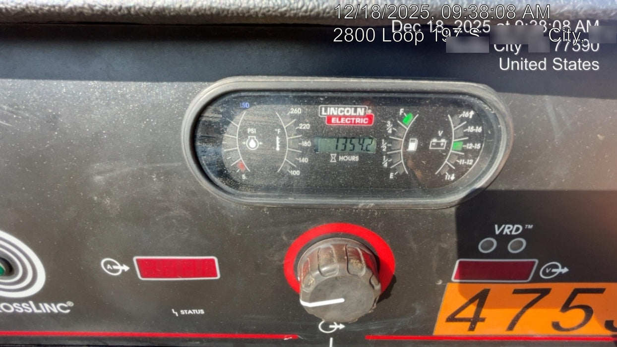 2024 Lincoln Electric Vantage 549X Vantage 549X Ready Pak 3 w/ Telematics & Decals, Stainless (Includes Trailer, Cable Rack, Fender Light Kit), part #K3534-2-RP3MES