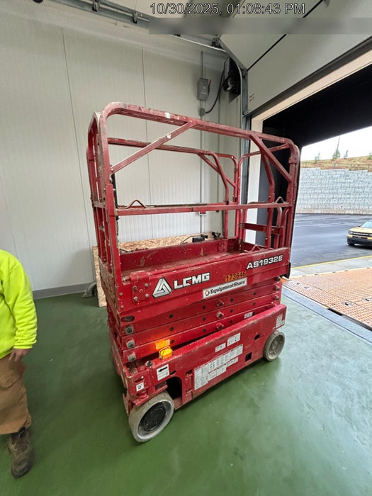 2021 Lgmg AS1932E Electric Drive, Solid Non Marking Tires, Dual Beacons