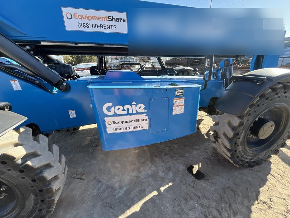 2018 Genie GTH-1056 GTH-1056 w/Open ROPS, Solid Tires, Work Lights, 60" carriage/forks, cab mesh, beacon