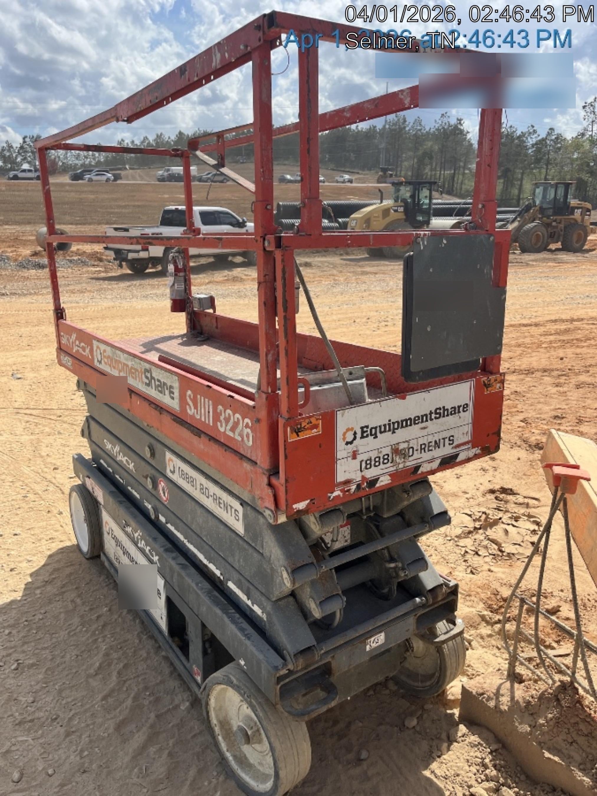 2019 Skyjack SJIII-3226 Skyjack SJIII3226 Standard w/Trojan Batteries