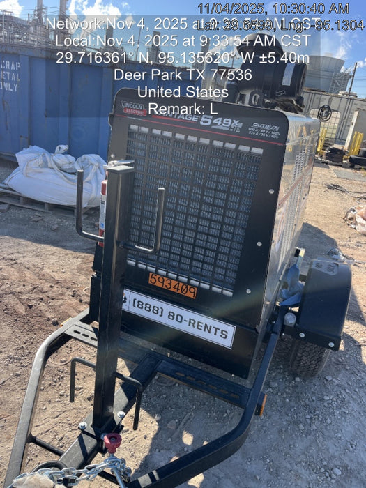 2025 LINCOLN ELECTRIC Vantage 549X