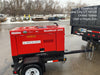 2022 Shindaiwa DGW400MDL Kubota D902 Engine, 23 HP, Dual Op Welder, Wire, Arc, Droop Stick, Tig, and CC Stick Functionality, Simulphase, 3 Phase and 1 Phase Gen Output, Single Axle NB Trlr, Slr Trckl Chrg 12V 12W, Fire Ext
