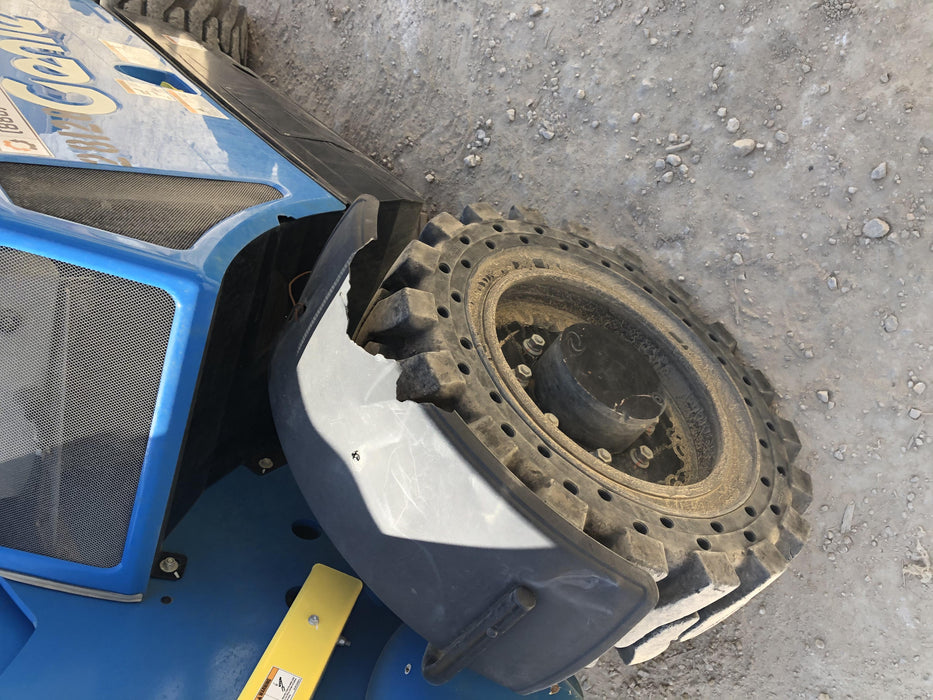 2020 JLG G5-18A Cab/Heat/Air, NM Solid Tires, Beacon w/48" Carriage, 48" Pallet Forks