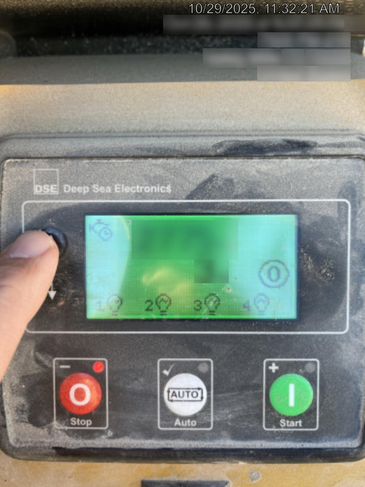 2022 Allmand NLV3GR (4) LED Light Fixture 350W, 23' Vertical Mast, 3kW Prime, Towable, ES Decals, T3