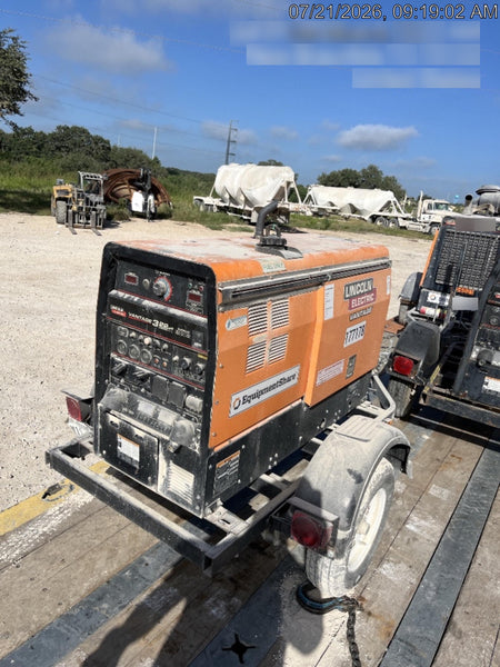 2021 Lincoln Electric Vantage 322 Vantage 322 Ready Pak 3 w/ Decals, ORANGE (includes trailer, cable rack, fender light kit) NO Telematics
