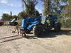 2019 Genie GTH-844 Cab/Heat/AC, Solid RT Tires, LED Work Lights, Beacon 60" QA Carriage, 48" Forks