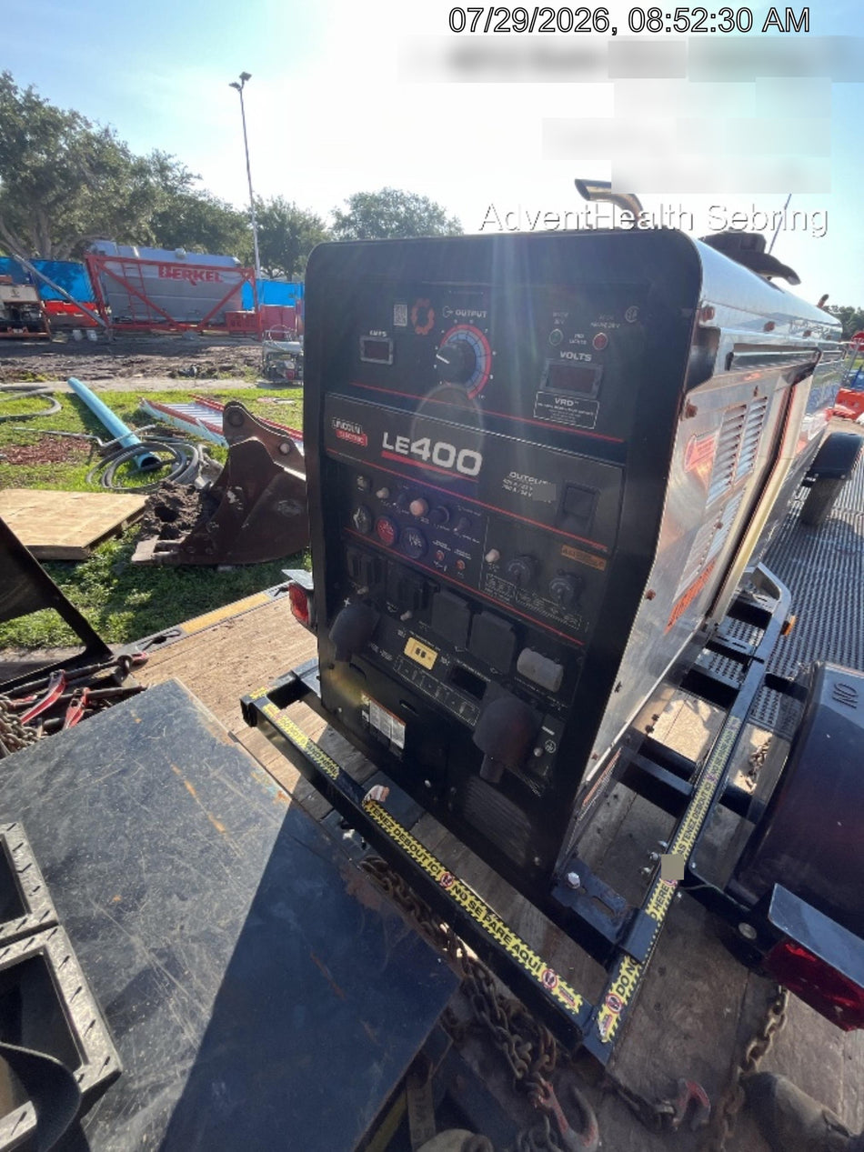 2024 Lincoln Electric LE400 Kubota V1505, Trlr, Cable Rack, Light Kit, ES Decals, T3