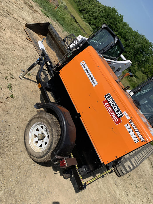 2021 Lincoln Electric Vantage 322 Vantage 322 Ready Pak 3 w/ Decals, ORANGE (includes trailer, cable rack, fender light kit) NO Telematics