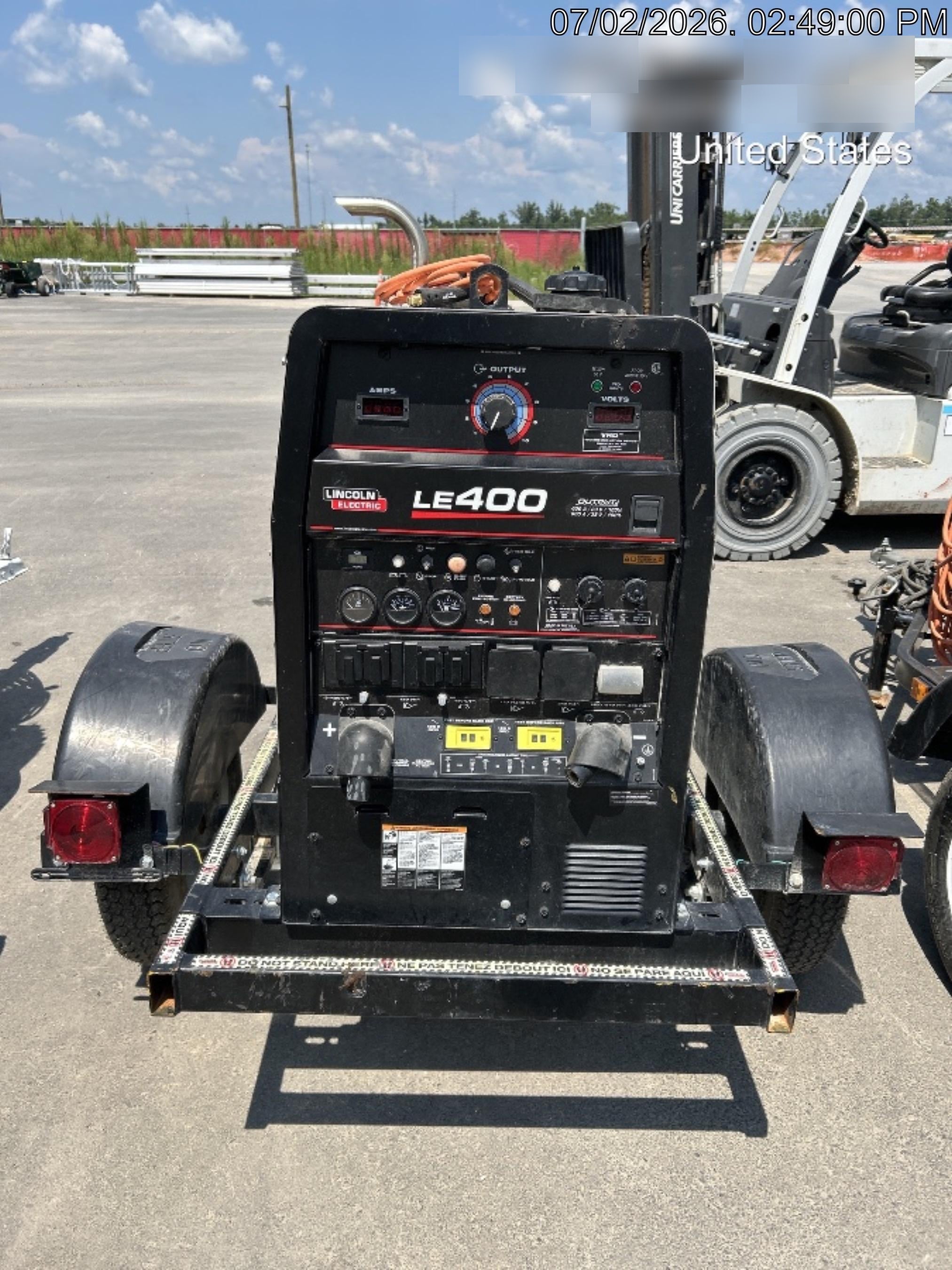 2025 LINCOLN ELECTRIC LE400