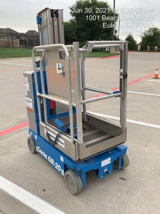 2020 GENIE GR-20