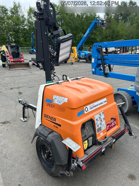 2023 Generac MLT2 Diesel, Flex Switch 120V Input, Powerzone Controller, (4) 320W LED Lights, 4kW Generator, 39.9 Gal Fuel Tank, 2" Ball, T3