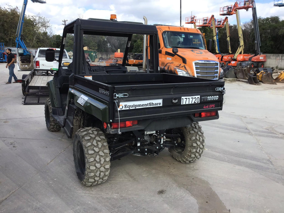 2021 Yanmar YU1000 Canopy, Steel Wheel, Poly WindShield, Beacon, Backup Alarm