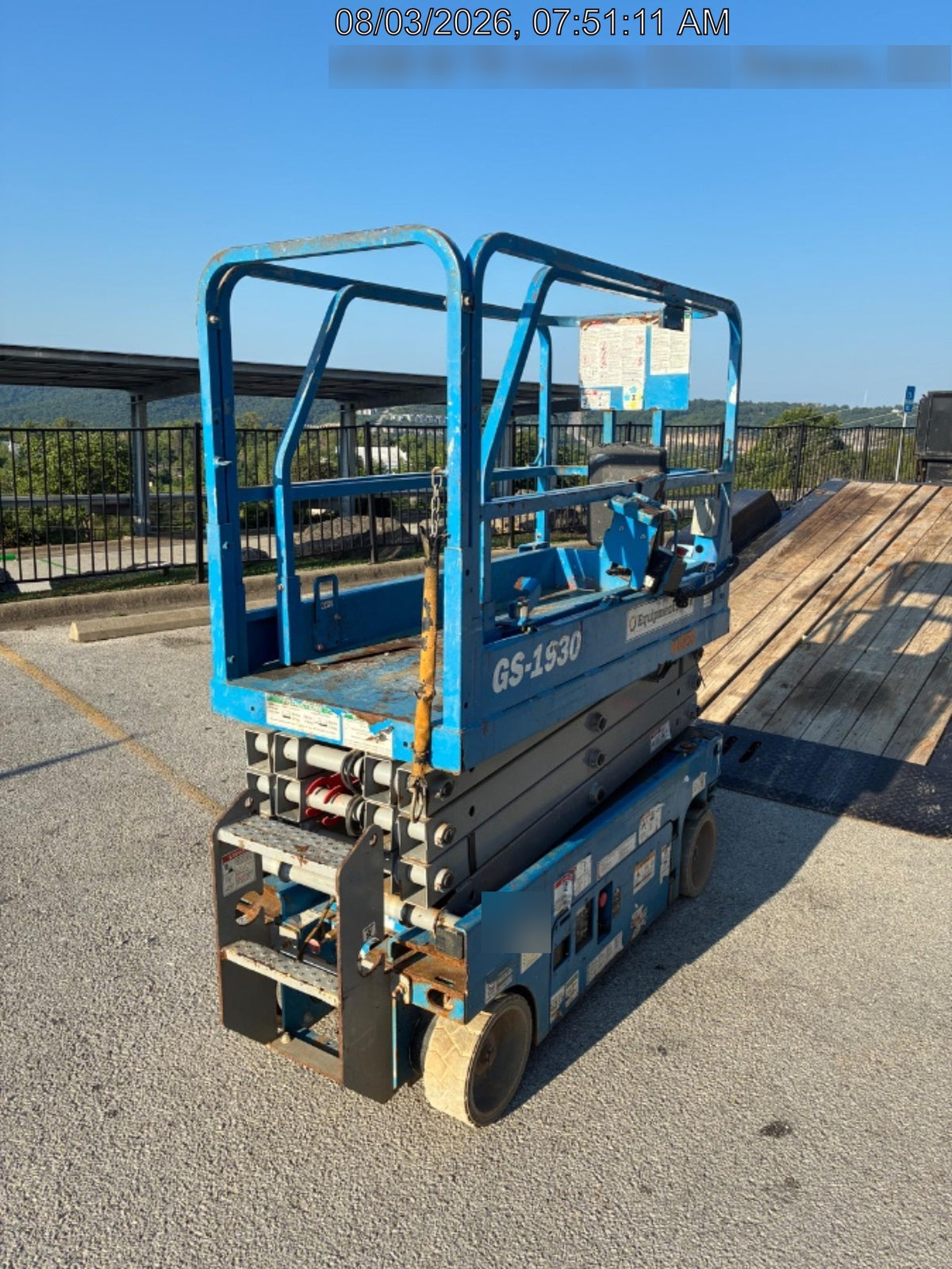 2018 Genie GS-1930 Genie GS-1930 Scissor Lift w/Standard Options