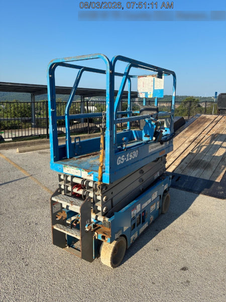 2018 Genie GS-1930 Genie GS-1930 Scissor Lift w/Standard Options
