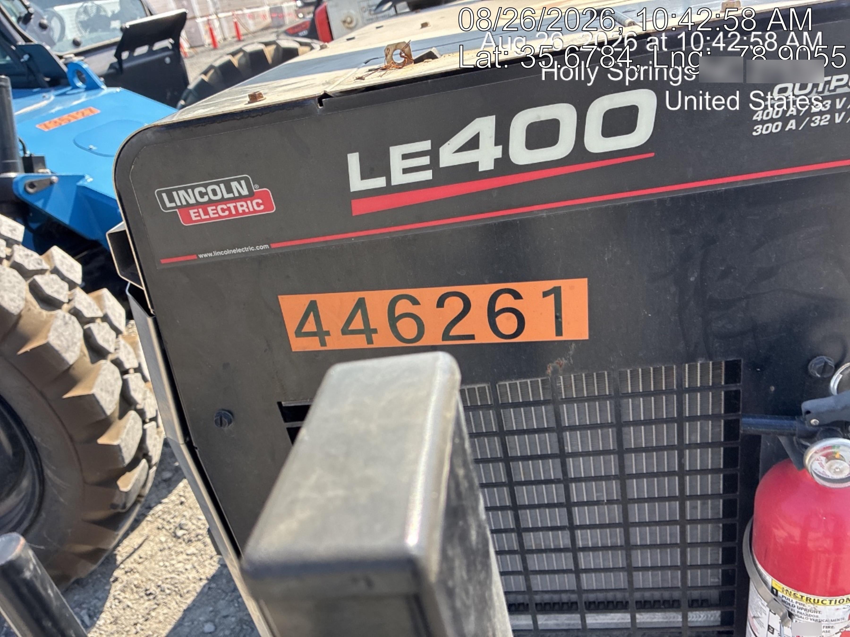 2024 Lincoln Electric LE400 Kubota V1505, Trlr, Cable Rack, Light Kit, ES Decals, T3