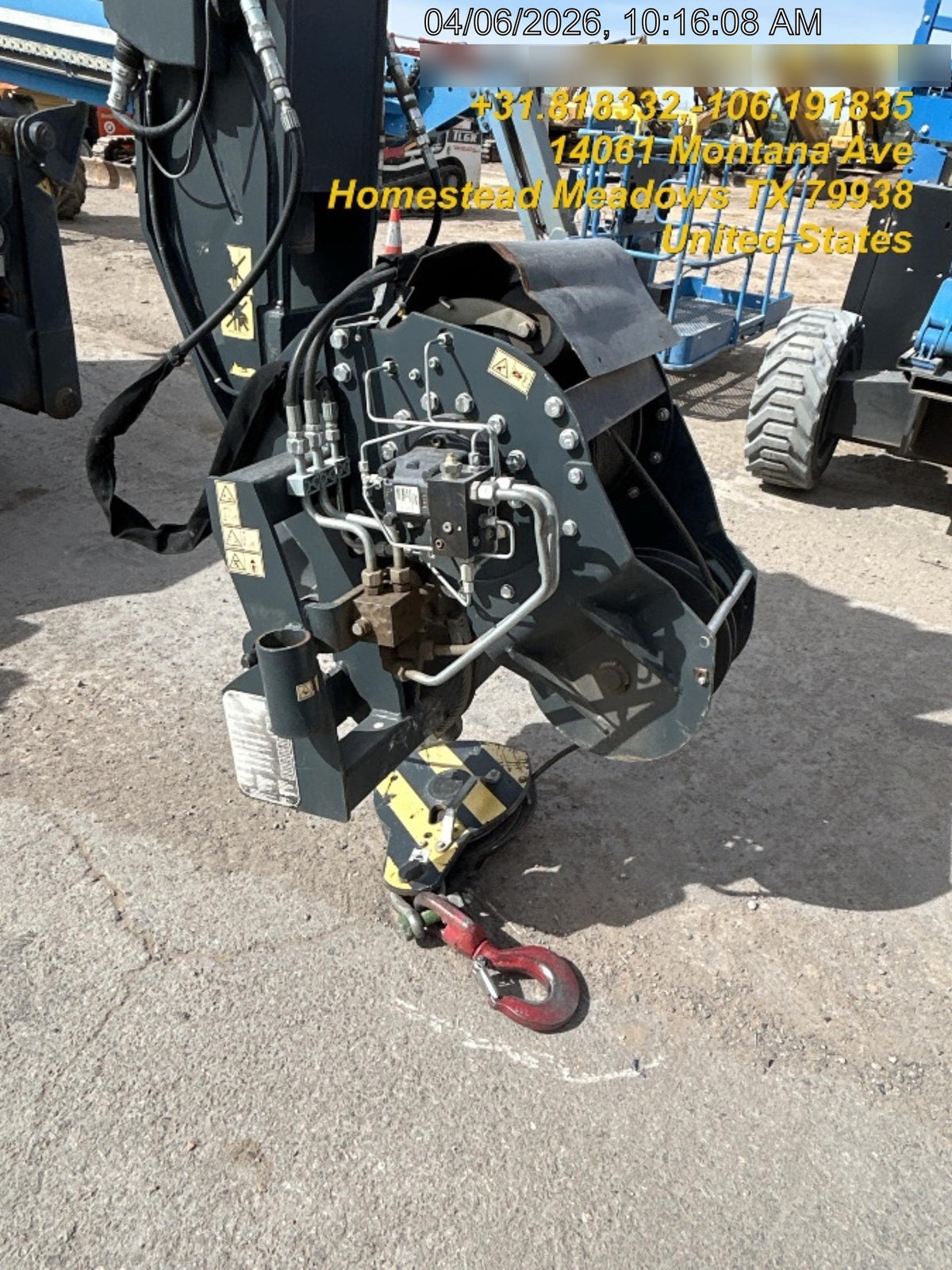 2020 MAGNI 6 TON WINCH